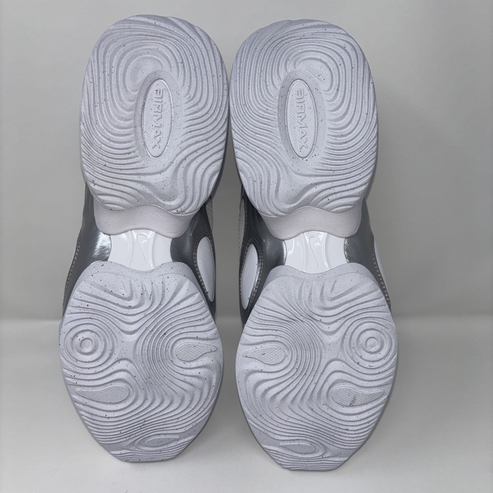 Nike Air Max Muse White Metallic Silver Sneaker FV1920-100 Women's Size 10 - Picture 8 of 11
